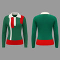 Sophia Contrast Button Knit Sweater